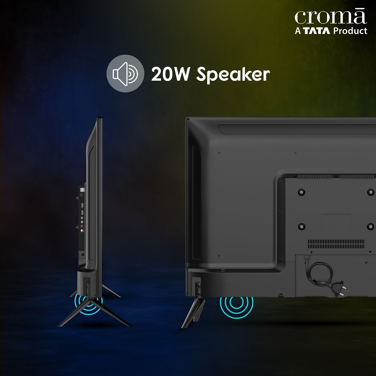 Croma 109 cm (43 inch) Full HD LED Smart Linux TV with Bezel Less Display_6