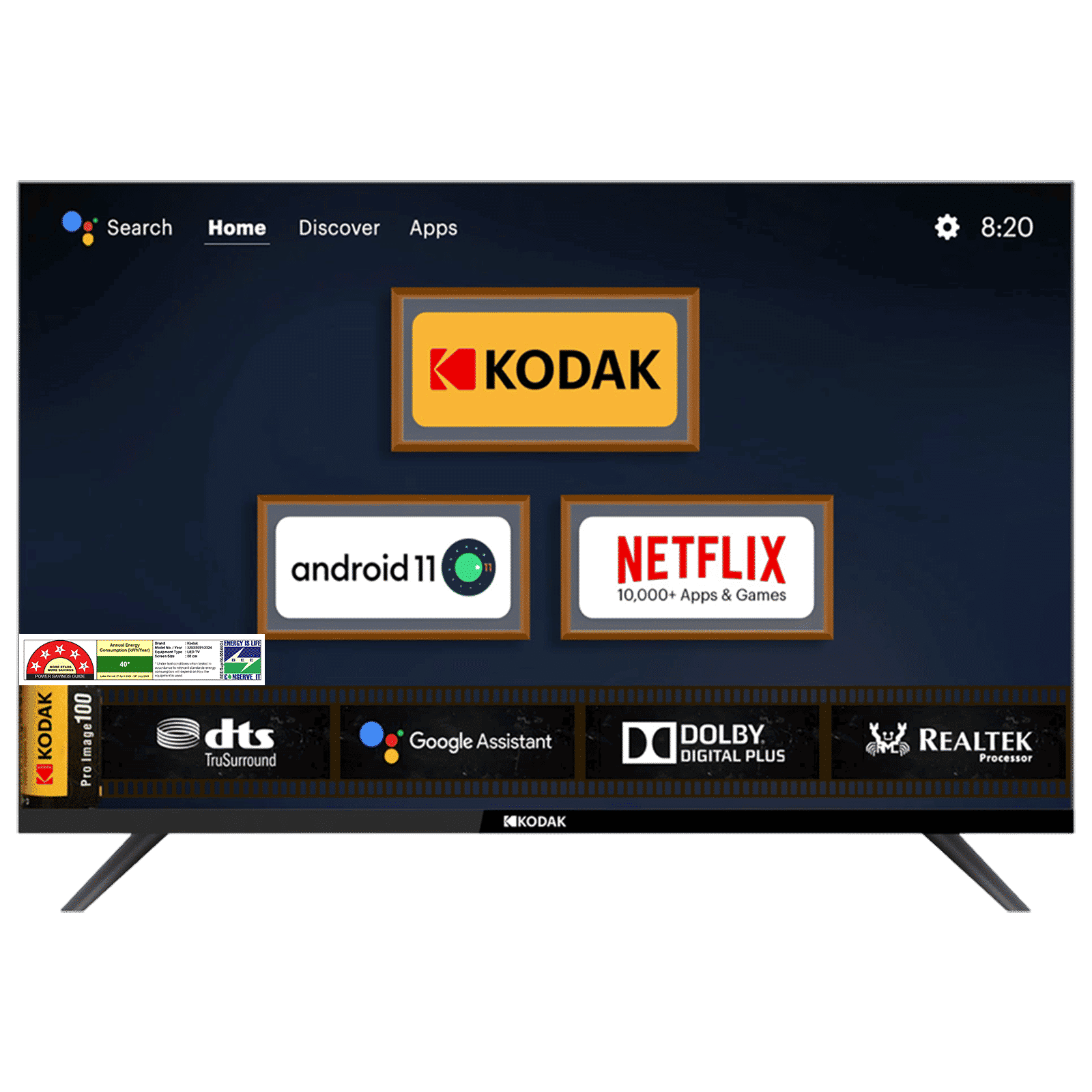 Buy Kodak 9XPRO 80 cm (32 inch) HD Ready LED Smart Android TV with Dolby Audio Online - Croma