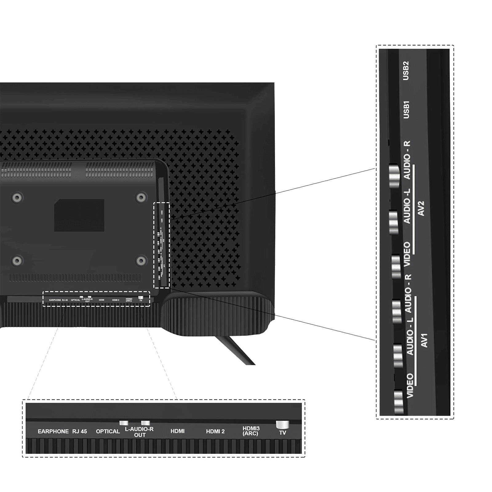 KODAK 9XPRO 100 cm (40 inch) Full HD LED Smart Android TV with Dolby Digital Plus (2024 model)_6