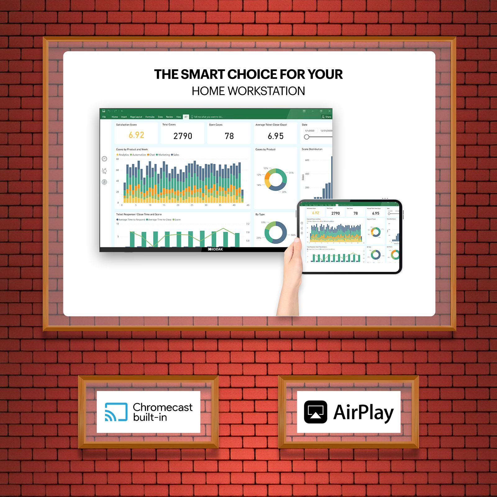 KODAK 9XPRO 108 cm (43 inch) Full HD LED Smart Android TV with Dolby Audio_10