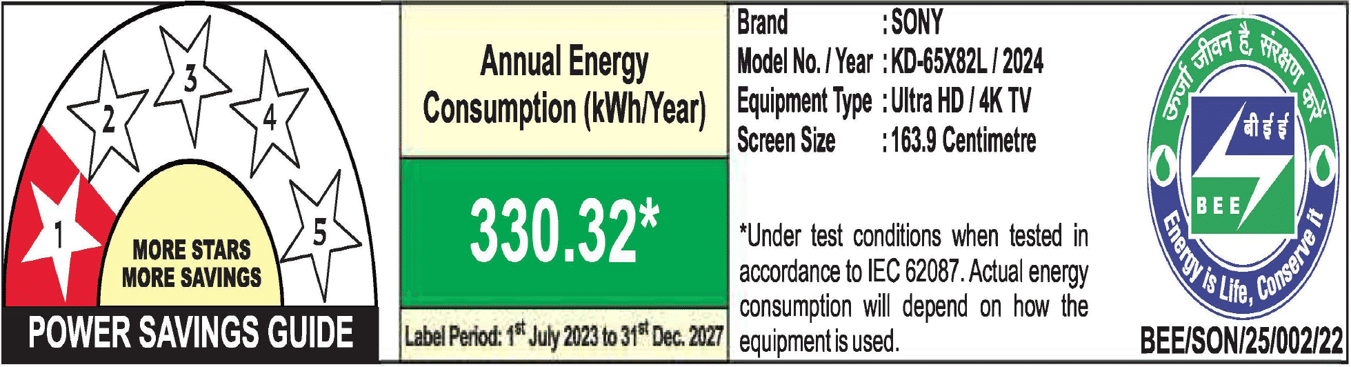 SONY X82L 163.9 cm (65 inch) 4K Ultra HD LED Google TV with Live Colour Technology (2023 model)_4