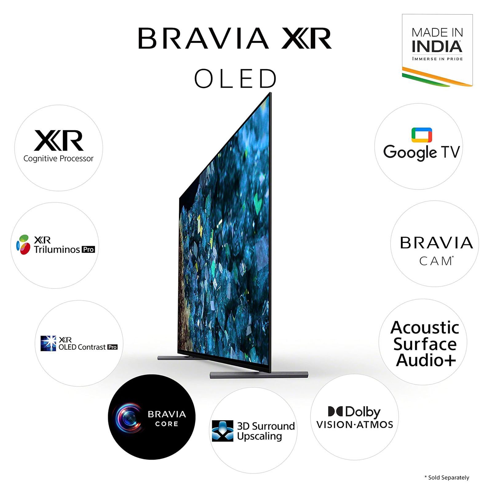 SONY Bravia 210.82 cm (83 inch) OLED 4K Ultra HD Android TV with Cognitive Processor XR (2023 model) SONY Bravia 210.82 cm (83 inch) OLED 4K Ultra HD Android TV with Cognitive Processor XR (2023 model)_16