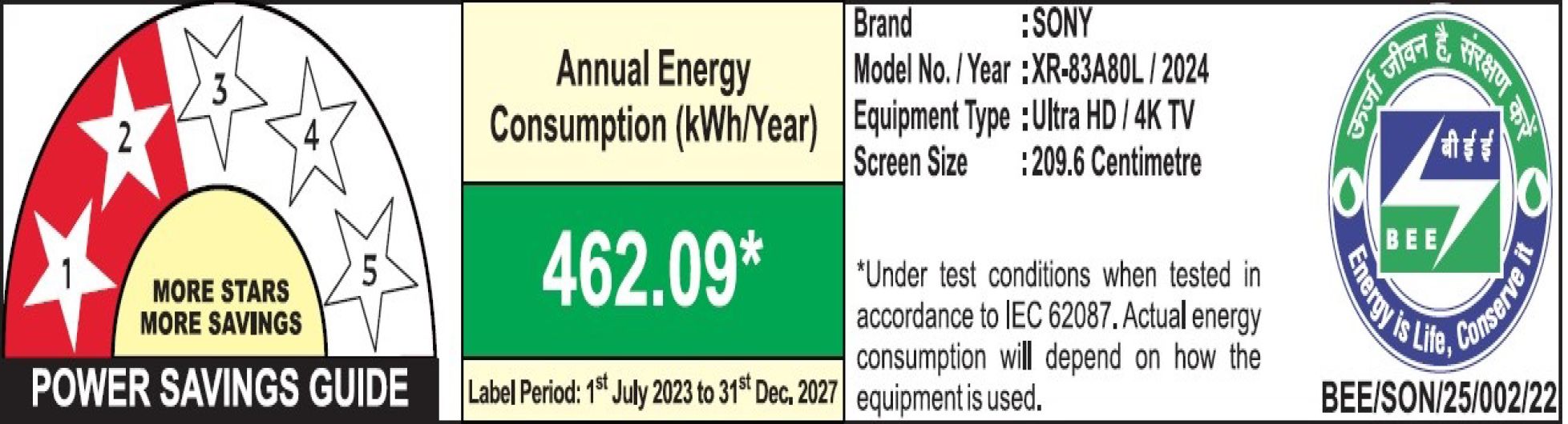 SONY Bravia 210.82 cm (83 inch) OLED 4K Ultra HD Android TV with Cognitive Processor XR (2023 model) SONY Bravia 210.82 cm (83 inch) OLED 4K Ultra HD Android TV with Cognitive Processor XR (2023 model)_4