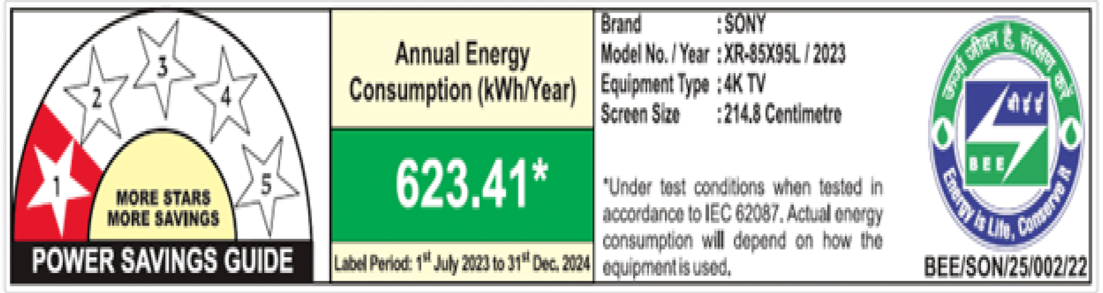 SONY XR Series 215 cm (85 inch) 4K Ultra HD LED Google TV with XR Cognitive Processor (2023 model)_4