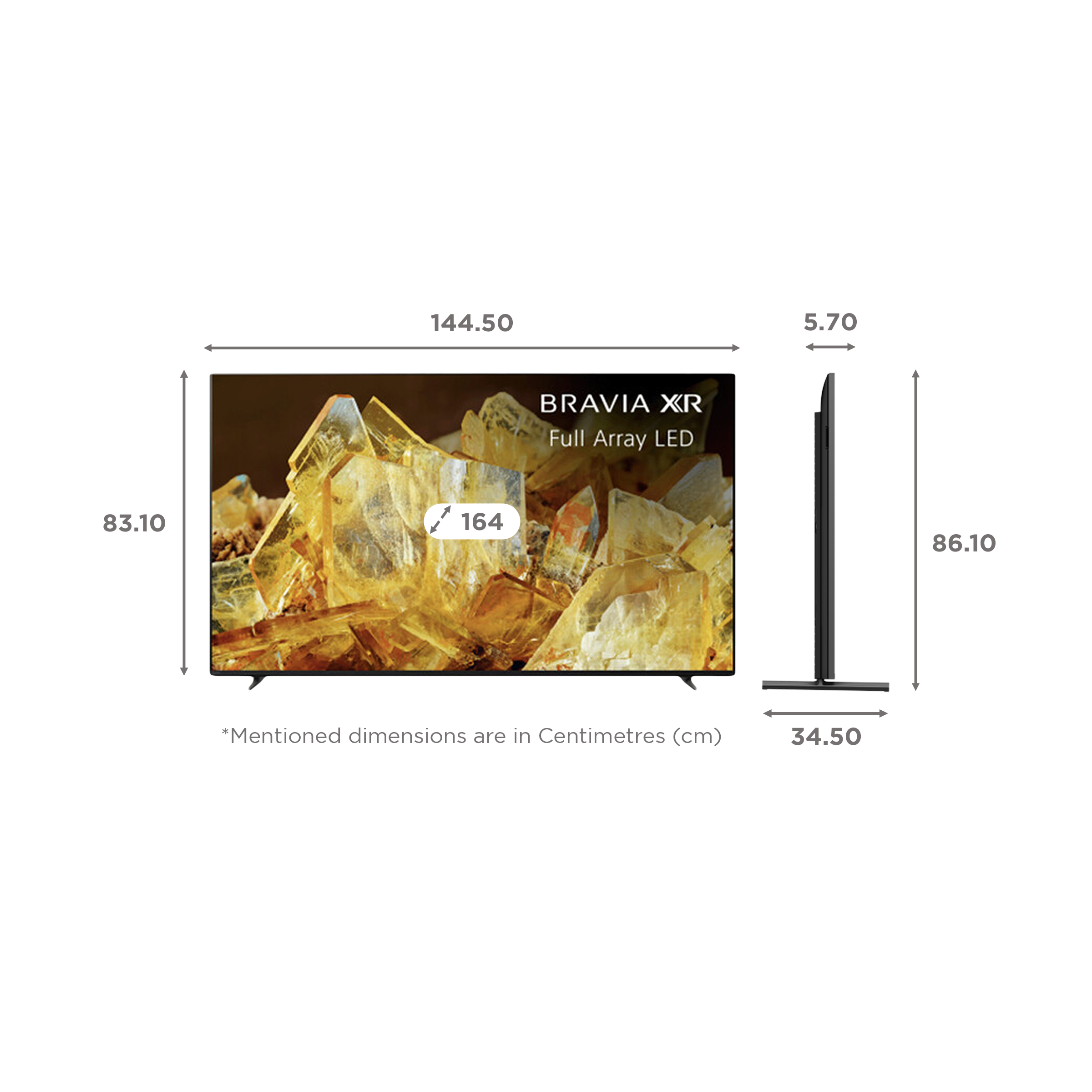 SONY 165 cm (65 inch) LED 4K Ultra HD Google TV with Dolby Atmos SONY 165 cm (65 inch) LED 4K Ultra HD Google TV with Dolby Atmos_2