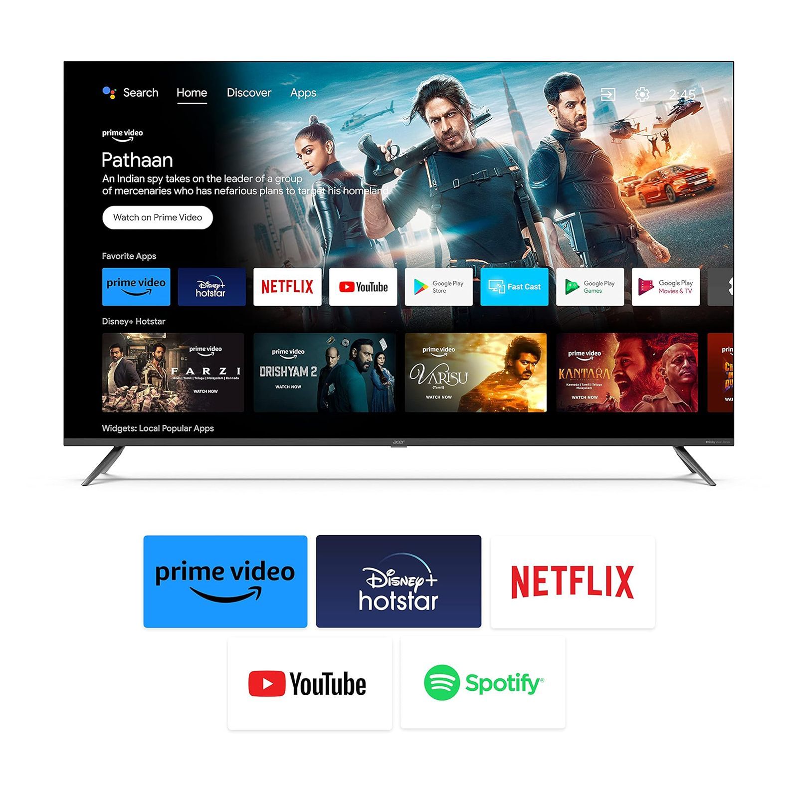 acer I Series 165 cm (65 inch) 4K Ultra HD LED Android TV with Dolby Vision (2023 model) acer I Series 165 cm (65 inch) 4K Ultra HD LED Android TV with Dolby Vision (2023 model)_18