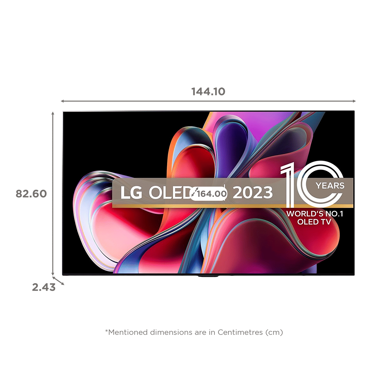 LG G3 165 cm (65 inch) OLED 4K Ultra HD WebOS TV with Dolby Vision and Dolby Atmos (2023 model)_2