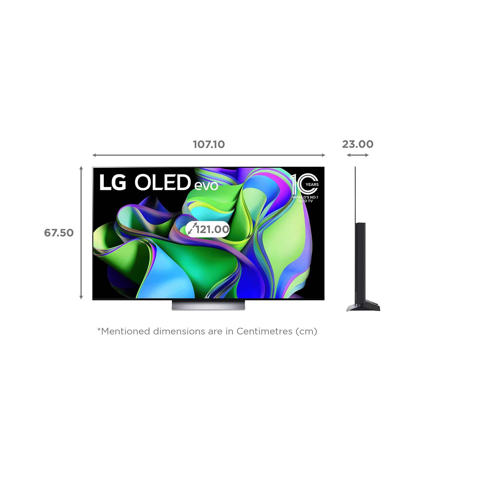 LG C3X 121 cm (48 inch) OLED 4K Ultra HD WebOS TV with Dolby Vision (2023 model) LG C3X 121 cm (48 inch) OLED 4K Ultra HD WebOS TV with Dolby Vision (2023 model)_2