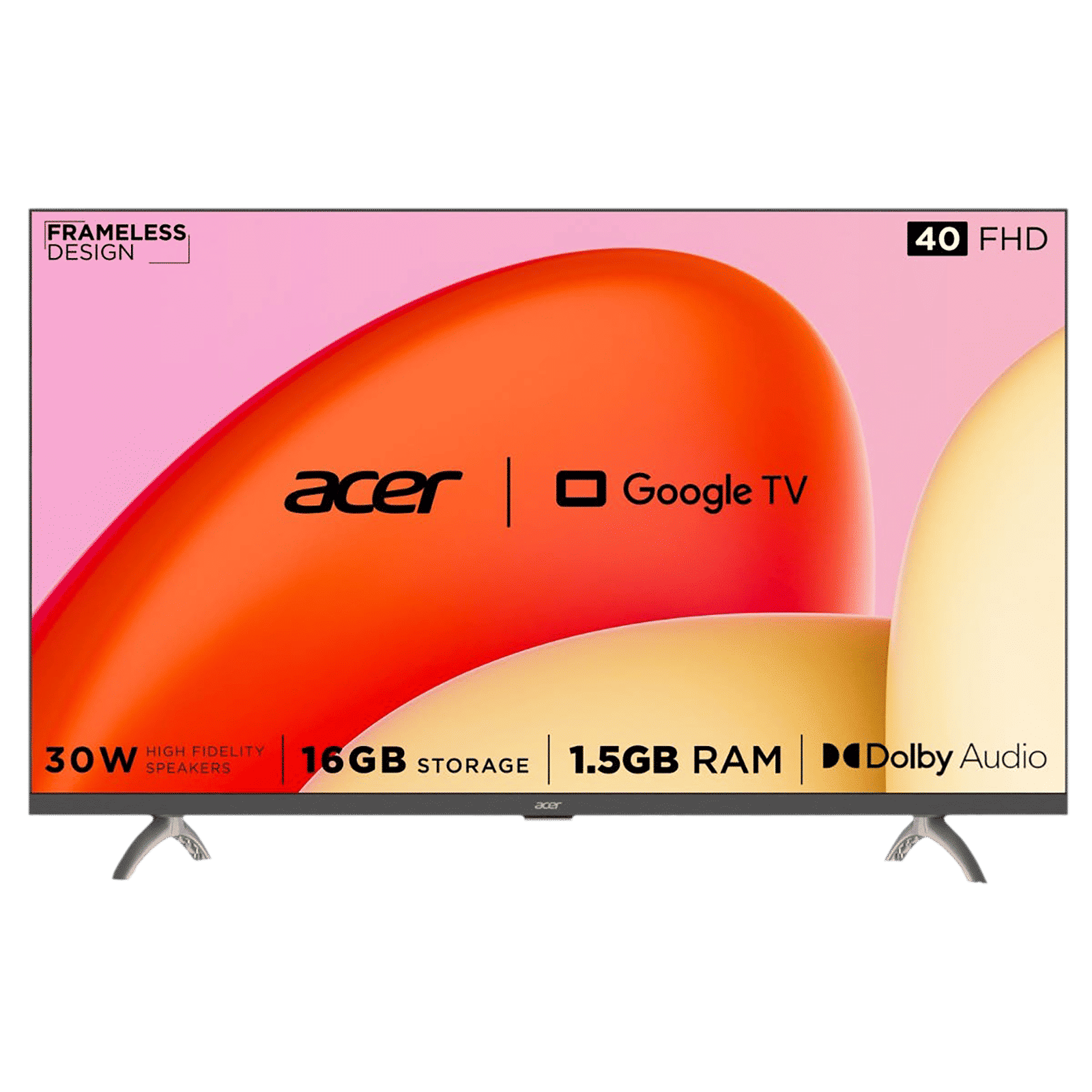 Buy acer I Series 100 cm (40 inch) Full HD LED Smart Google TV with Dolby Audio (2023 model) Online - Croma