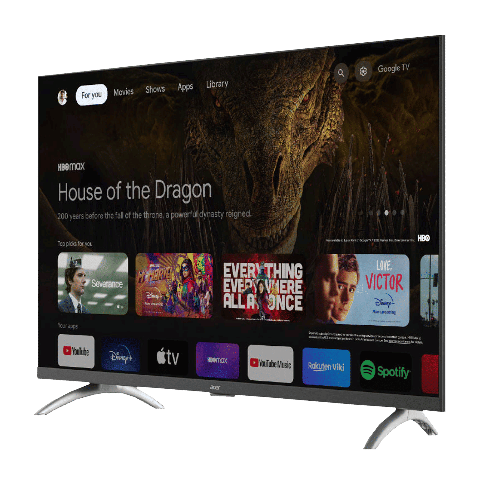 acer I Series 100 cm (40 inch) Full HD LED Smart Google TV with Dolby Audio (2023 model)_8