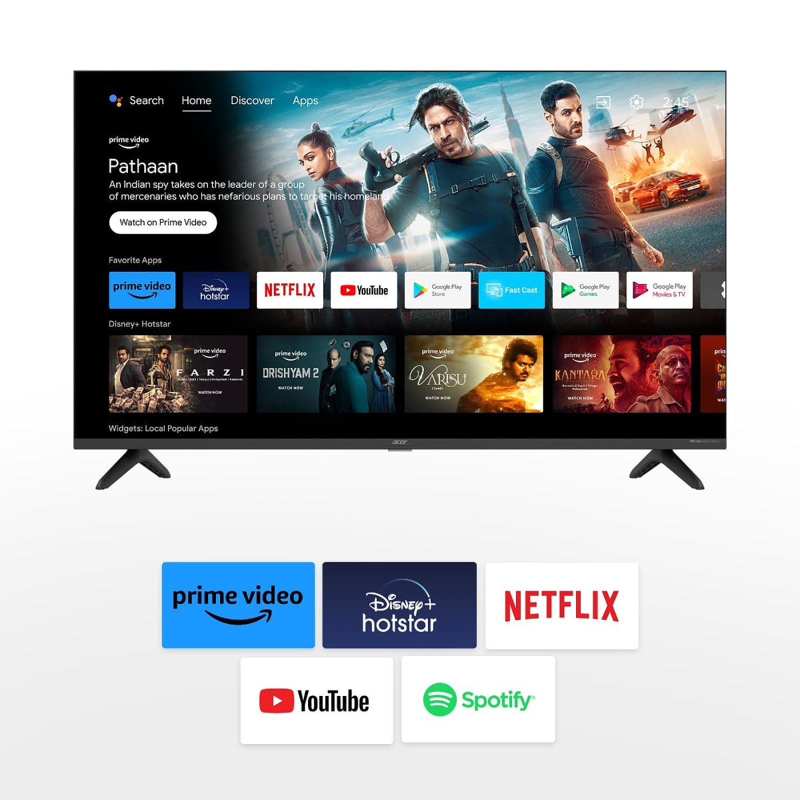 acer Advanced I Series 109 cm (43 inch) 4K Ultra HD LED Google TV with Dolby Vision & Dolby Audio (2023 model) acer Advanced I Series 109 cm (43 inch) 4K Ultra HD LED Google TV with Dolby Vision & Dolby Audio (2023 model)_11