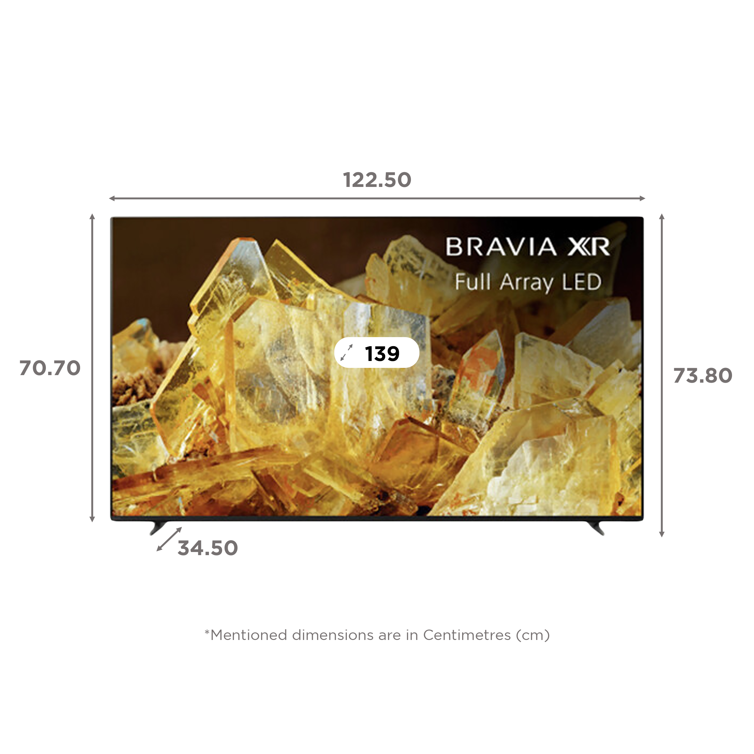 SONY X90L 139 cm (55 inch) 4K Ultra HD LED Google TV with Cognitive Processor XR (2023 Model) SONY X90L 139 cm (55 inch) 4K Ultra HD LED Google TV with Cognitive Processor XR (2023 Model)_2