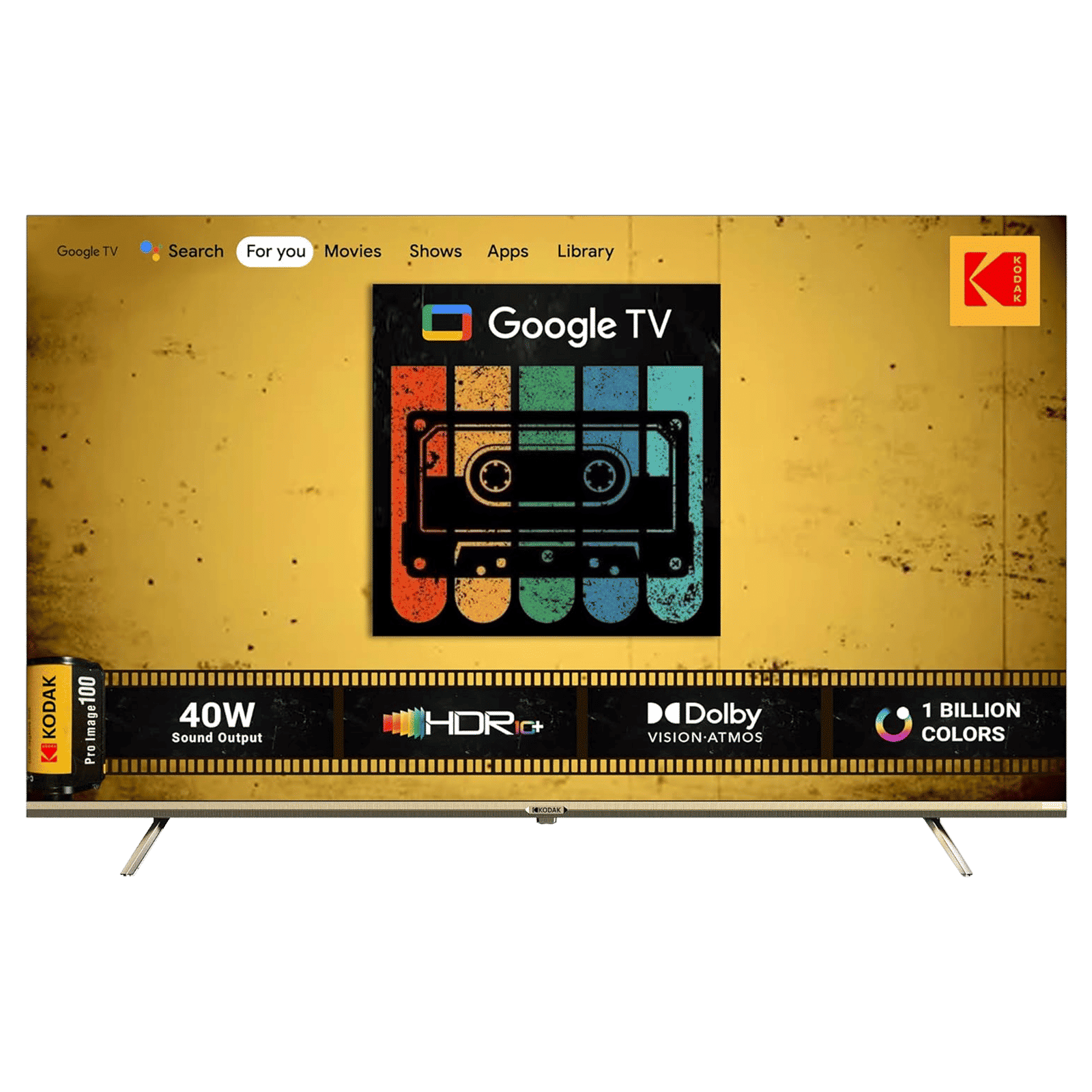 KODAK CA-Pro 165 cm (65 inch) 4K Ultra HD LED Google TV with Dolby Vision and Dolby Atmos_1