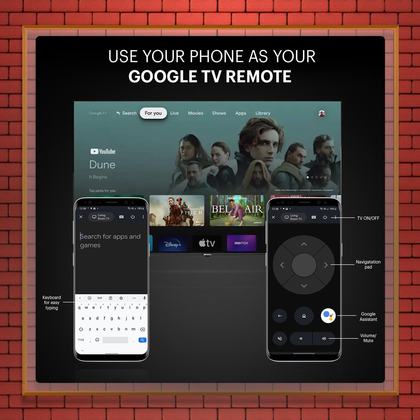 KODAK CA-Pro 165 cm (65 inch) 4K Ultra HD LED Google TV with Dolby Vision and Dolby Atmos_14