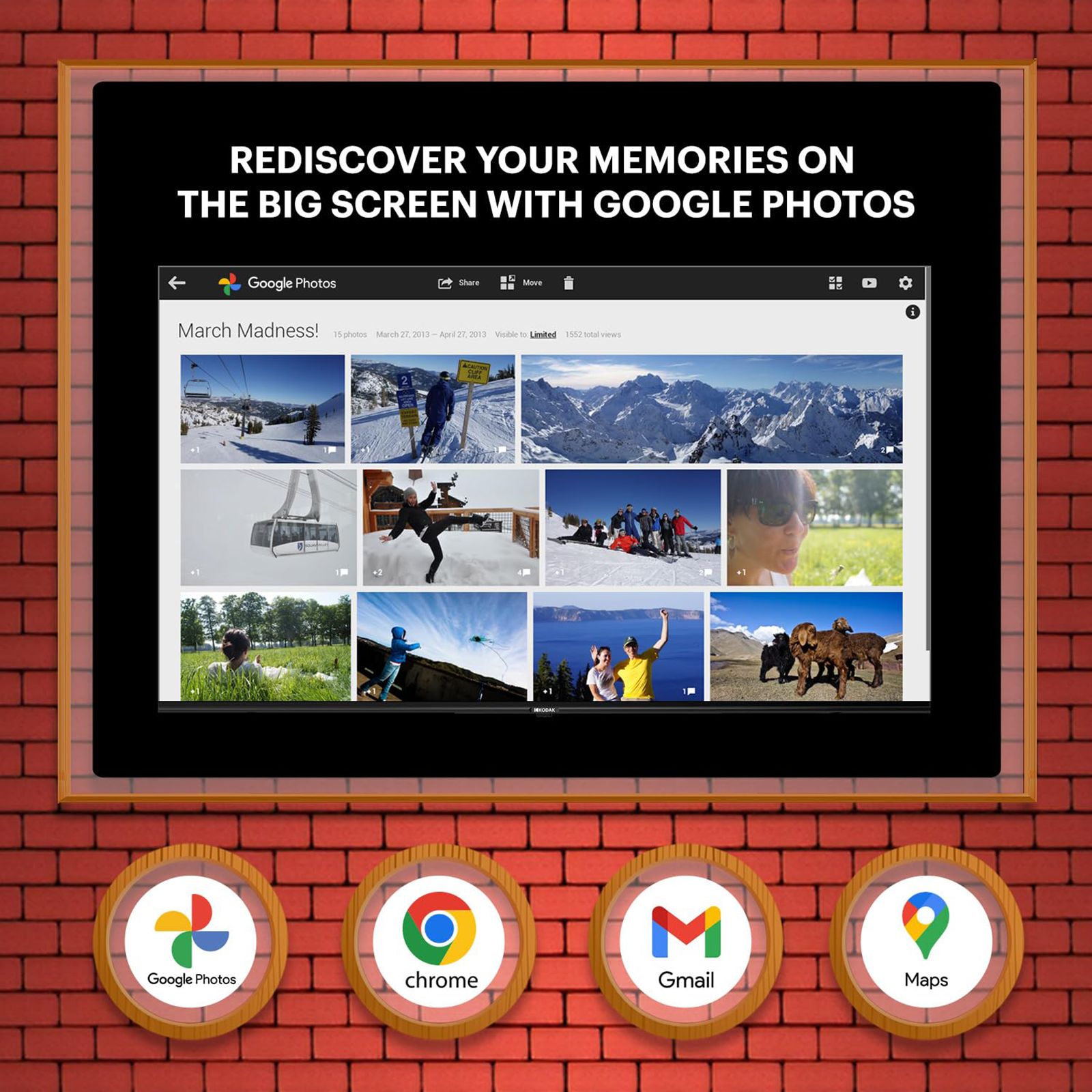 KODAK CA-Pro 165 cm (65 inch) 4K Ultra HD LED Google TV with Dolby Vision and Dolby Atmos_16