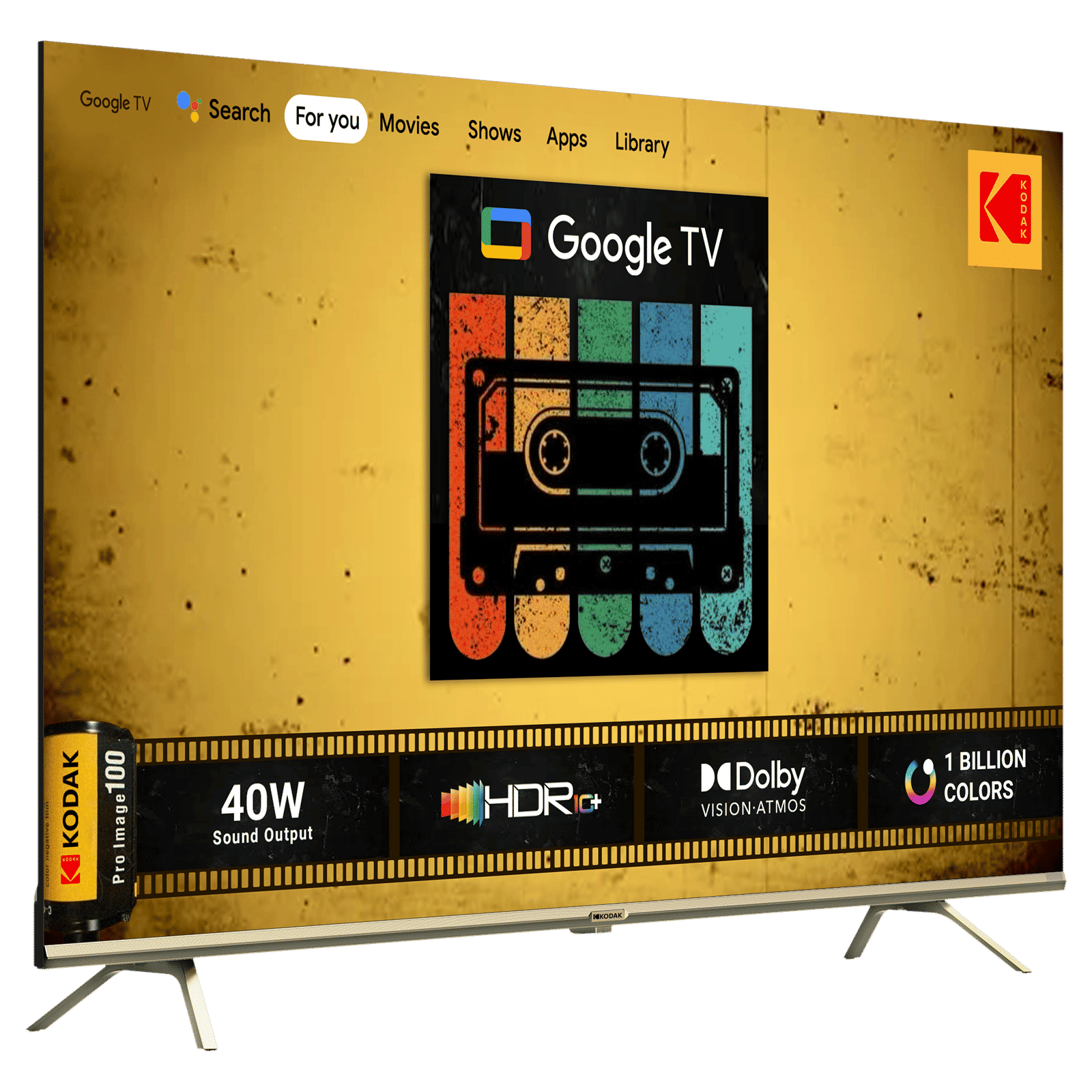 KODAK CA-Pro 165 cm (65 inch) 4K Ultra HD LED Google TV with Dolby Vision and Dolby Atmos_5
