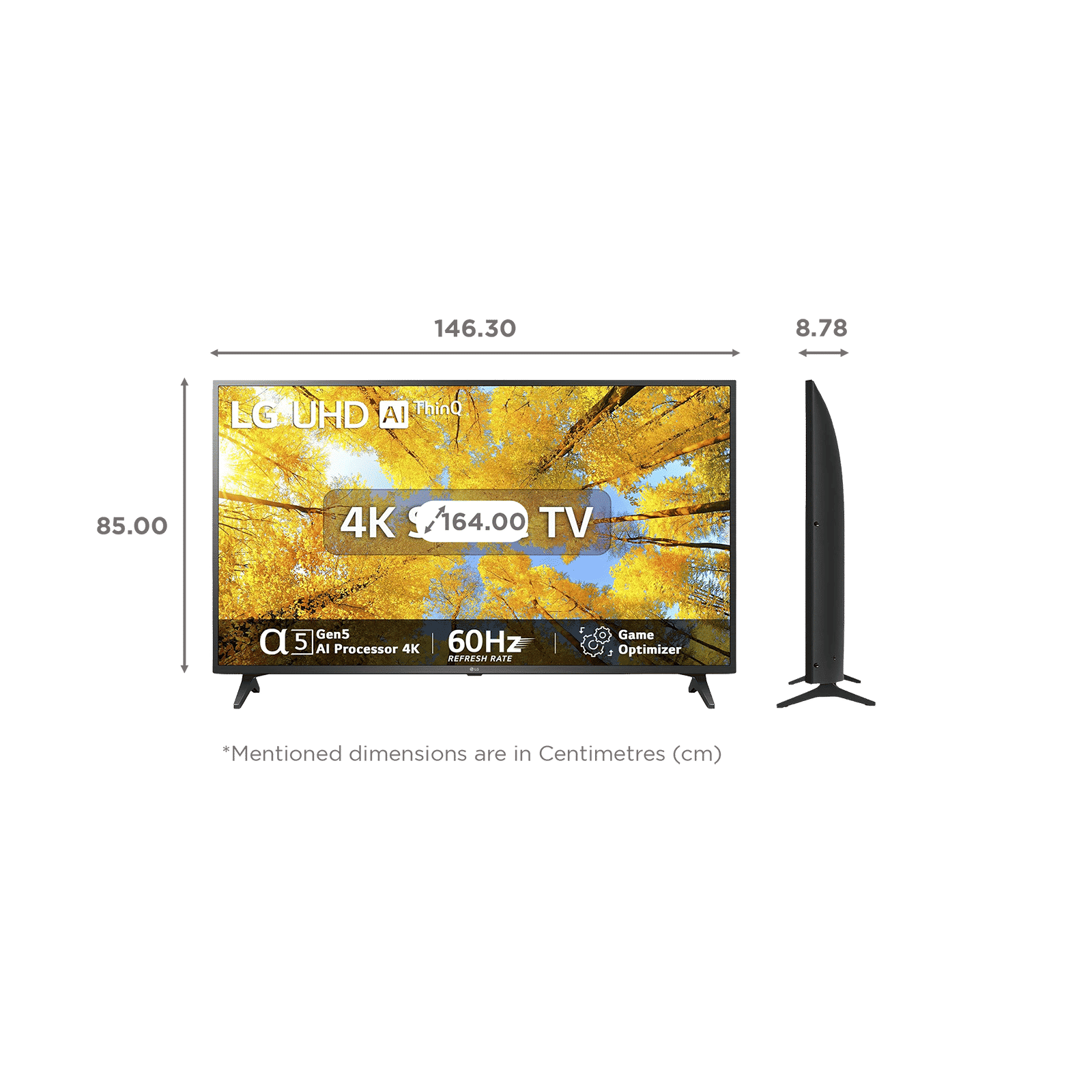 LG UQ7500 165 cm (65 inch) 4K Ultra HD LED WebOS TV with Gen5 AI Processor 4K LG UQ7500 165 cm (65 inch) 4K Ultra HD LED WebOS TV with Gen5 AI Processor 4K_2