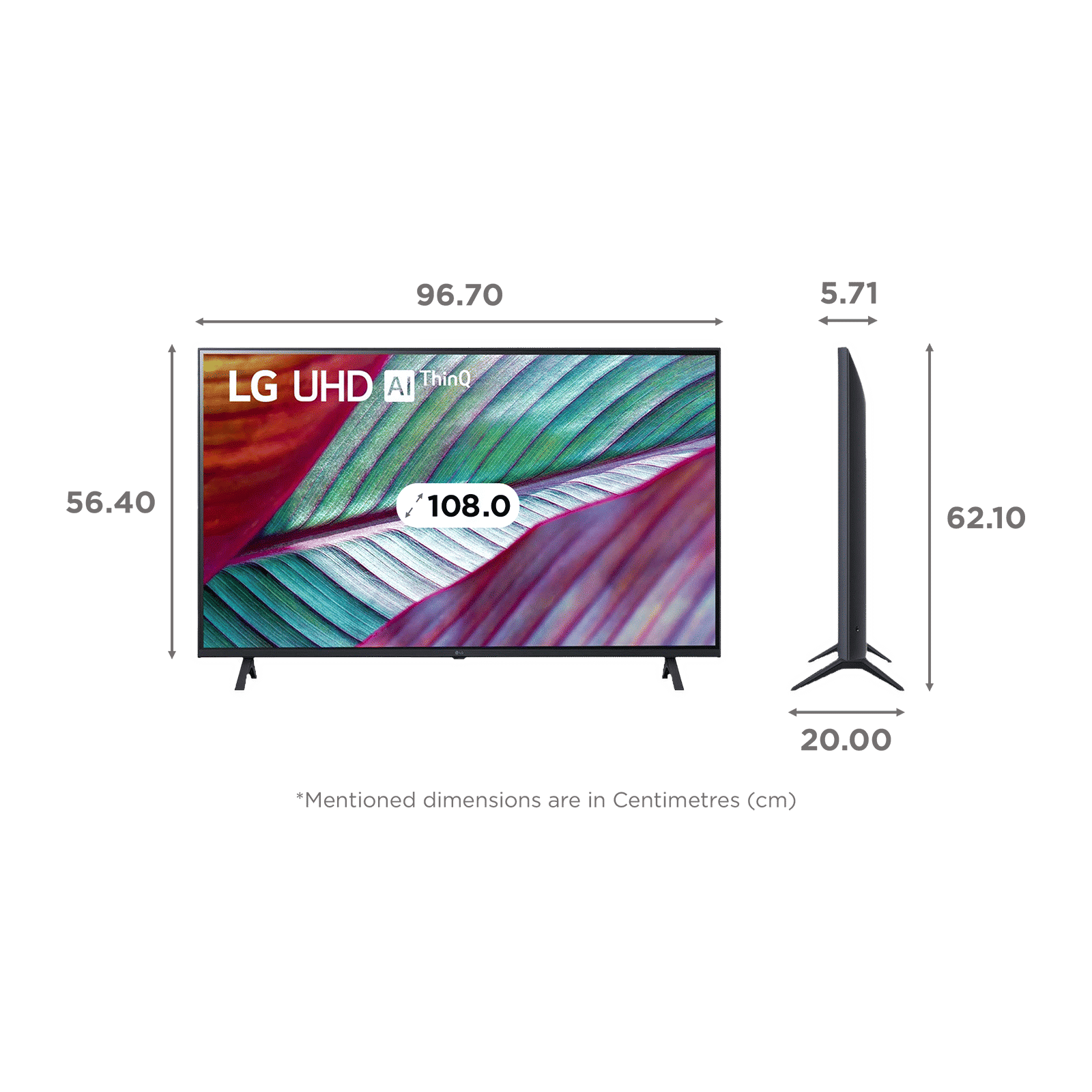 LG UR75 108 cm (43 inch) 4K Ultra HD LED WebOS TV with Gen5 AI Processor 4K LG UR75 108 cm (43 inch) 4K Ultra HD LED WebOS TV with Gen5 AI Processor 4K_2