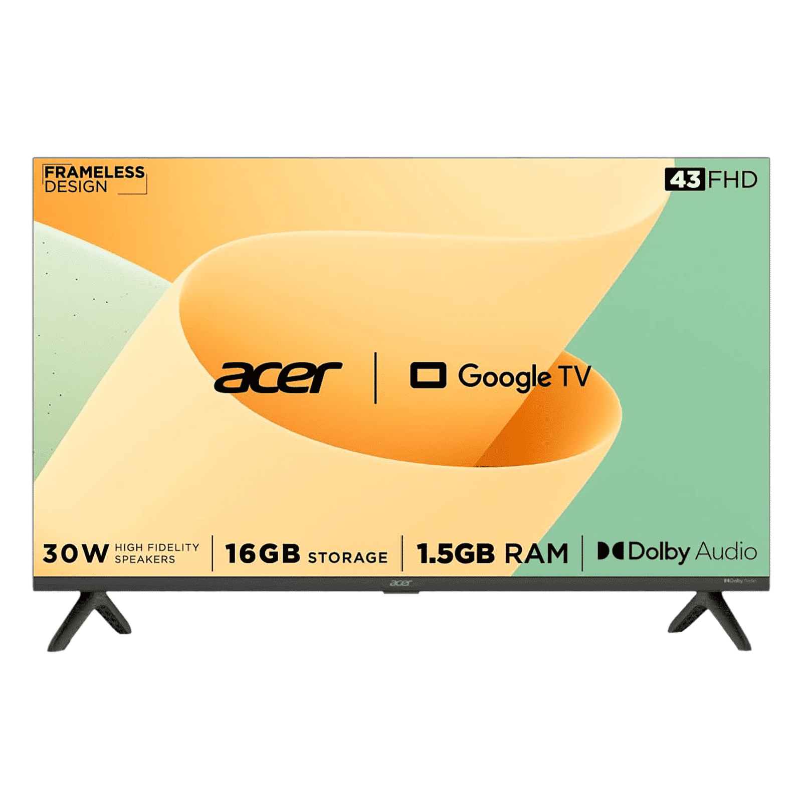 acer Advanced I Series 109 cm (43 inch) Full HD LED Smart Google TV with 30W Dolby Audio (2023 model)_1