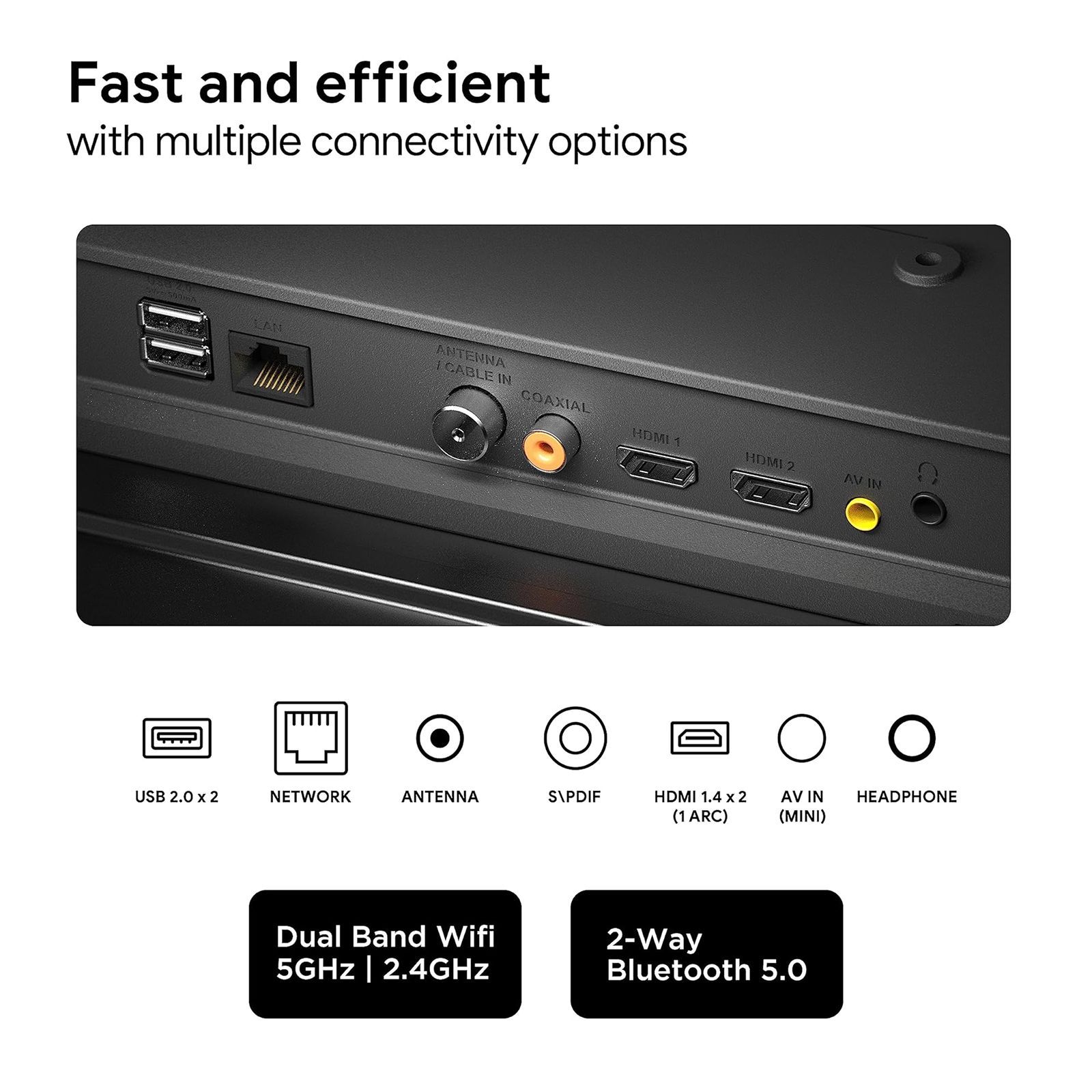 acer Advanced I Series 109 cm (43 inch) Full HD LED Smart Google TV with 30W Dolby Audio (2023 model)_11