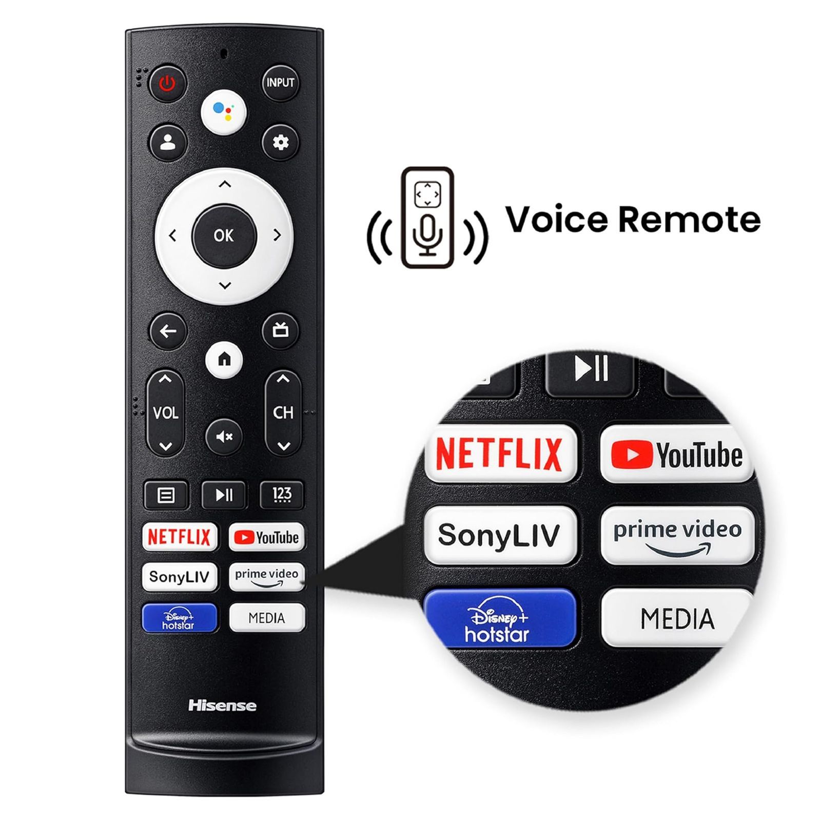 Hisense A6K 126 cm (50 inch) 4K Ultra HD LED Google TV with Dolby Atmos Hisense A6K 126 cm (50 inch) 4K Ultra HD LED Google TV with Dolby Atmos_16