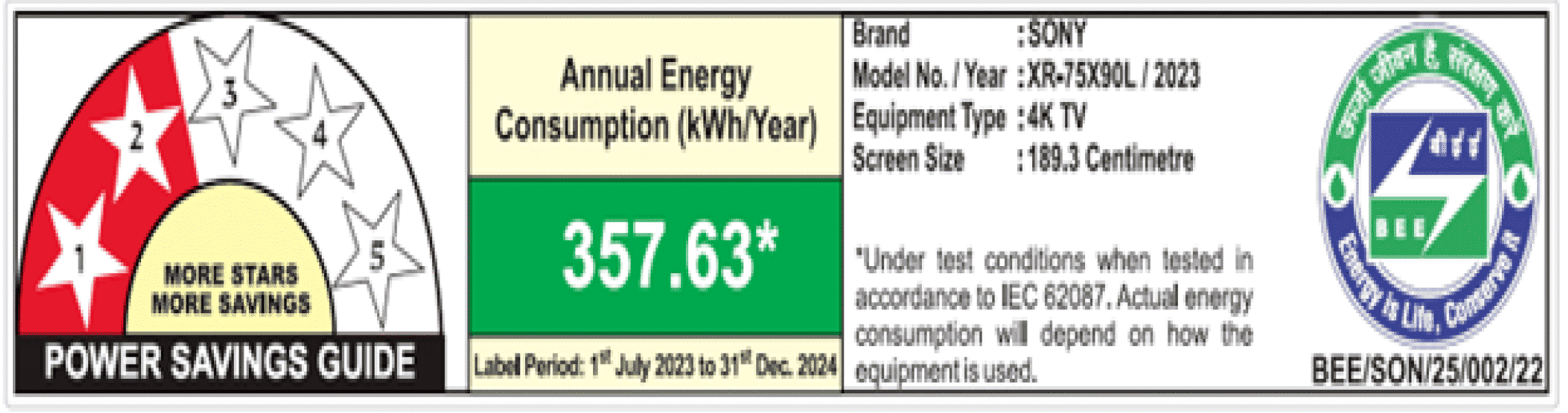 SONY X90L 189 cm (75 inch) 4K Ultra HD LED Google TV with Cognitive Processor XR (2023 model) SONY X90L 189 cm (75 inch) 4K Ultra HD LED Google TV with Cognitive Processor XR (2023 model)_4