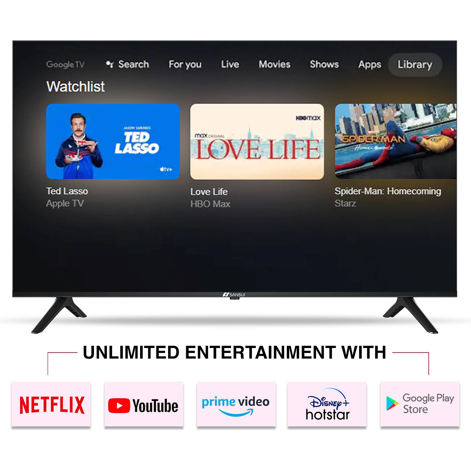 Sansui 127cm (50 inch) 4K Ultra HD LED Google TV with Quad Core  Processor_10