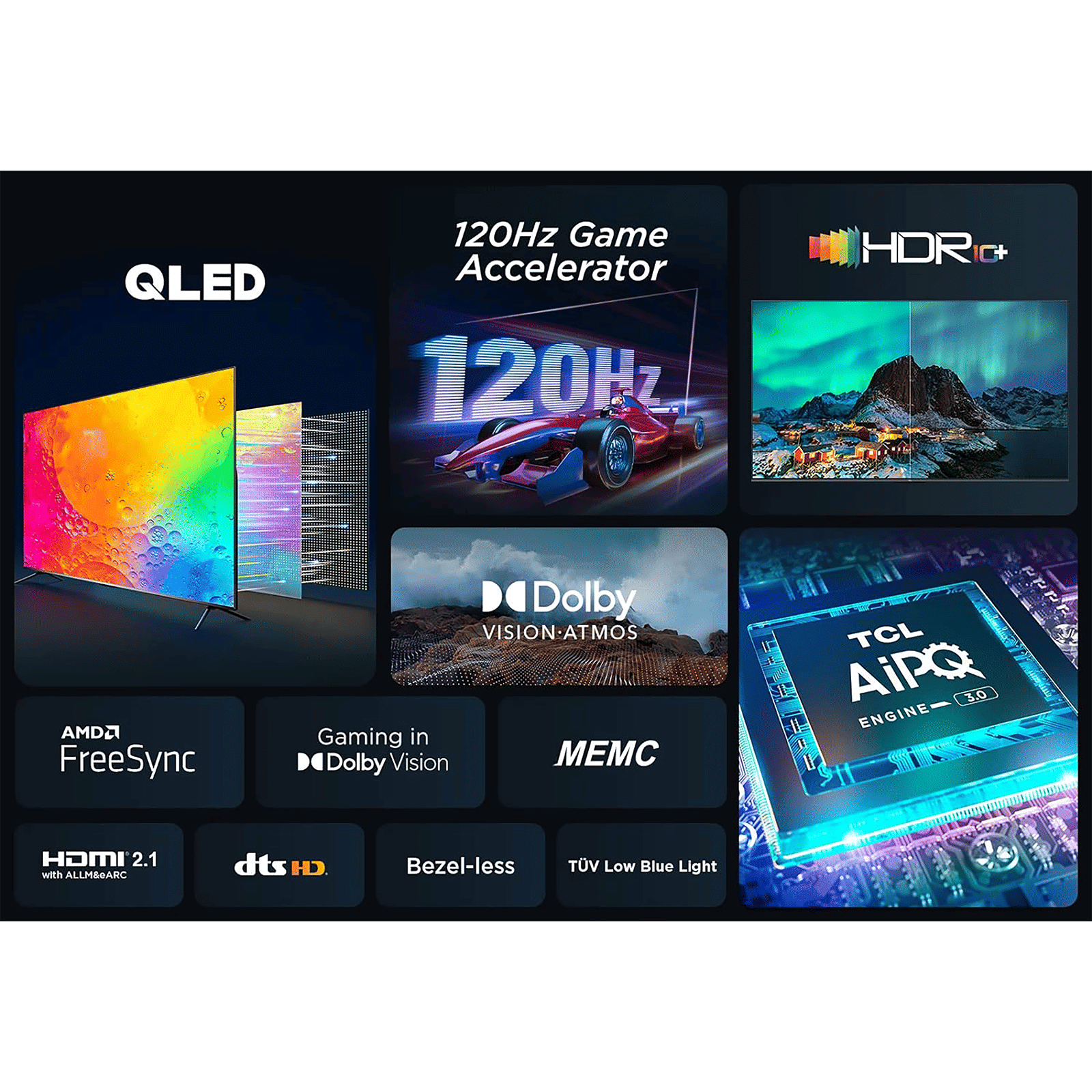 TCL 75C645 190.5 cm (75 inch) QLED 4K Ultra HD Google TV with Dolby Vision and Dolby Atmos (2023 Model) TCL 75C645 190.5 cm (75 inch) QLED 4K Ultra HD Google TV with Dolby Vision and Dolby Atmos (2023 Model)_10