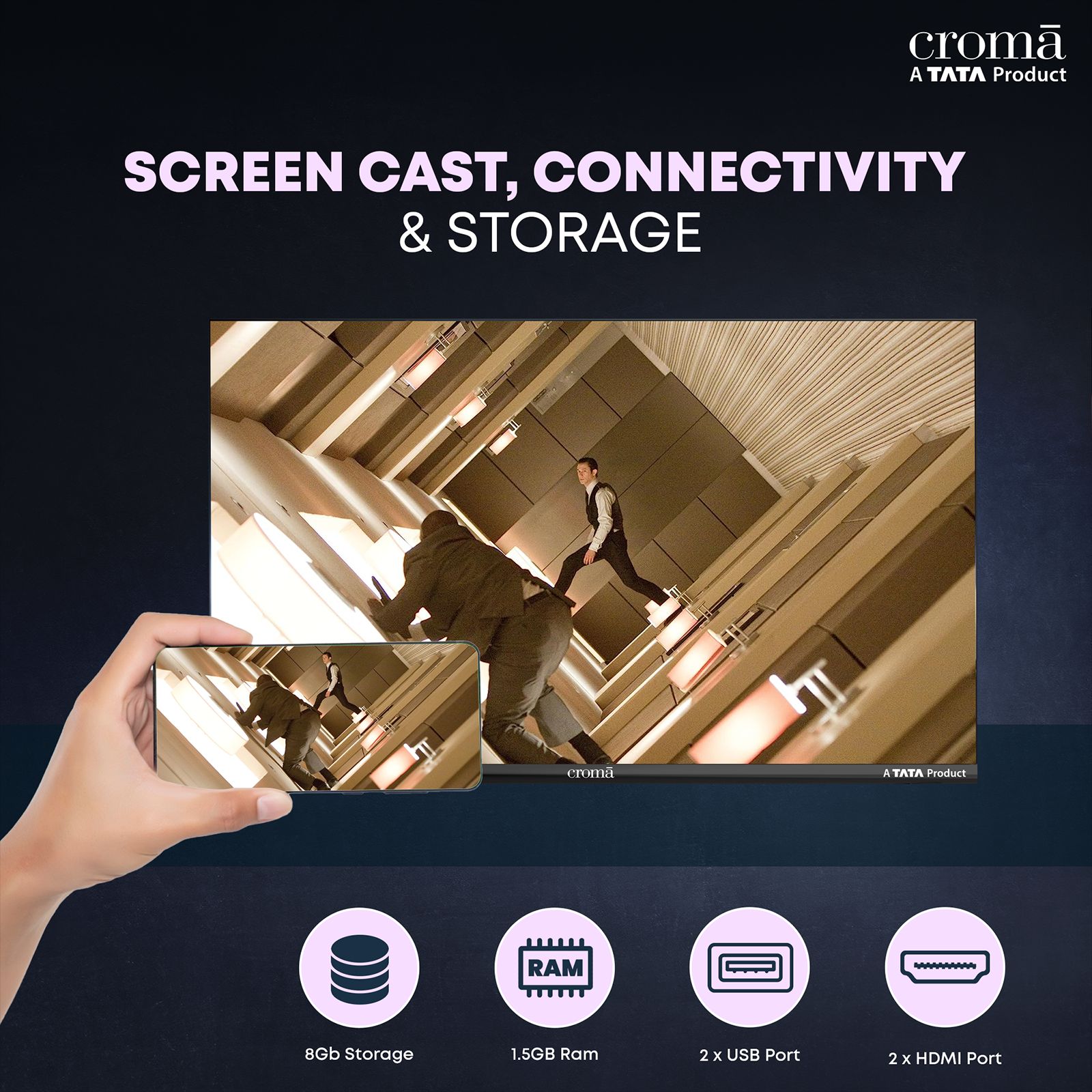 Croma 80 cm (32 inch) HD Ready LED Smart Google TV with A Plus Grade Panel_16