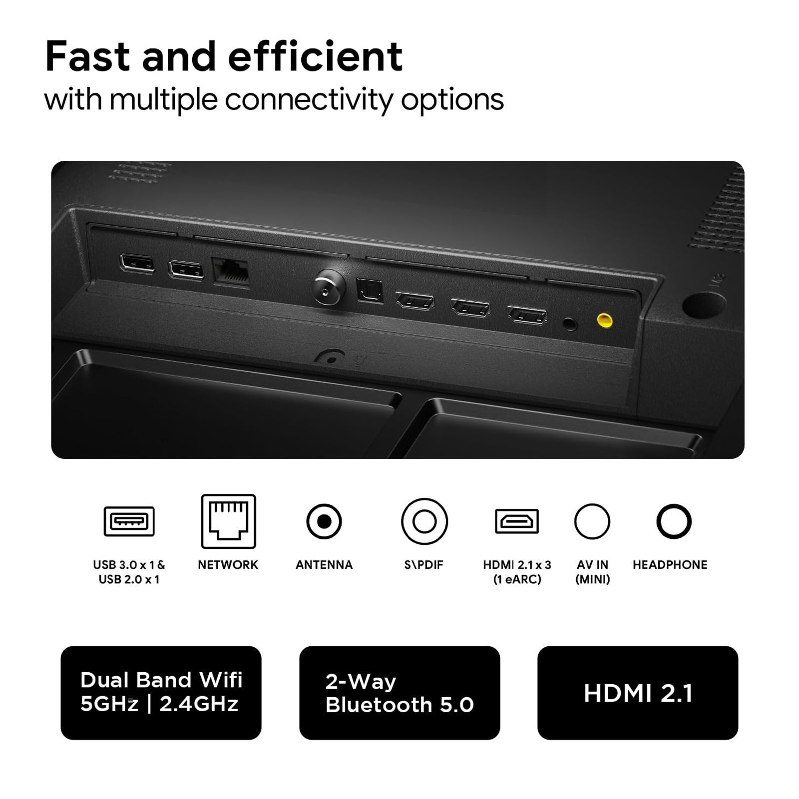 acer V Series 109 cm (43 inch) QLED 4K Ultra HD Google TV with Dolby Vision and Dolby Atmos (2023 model)_11