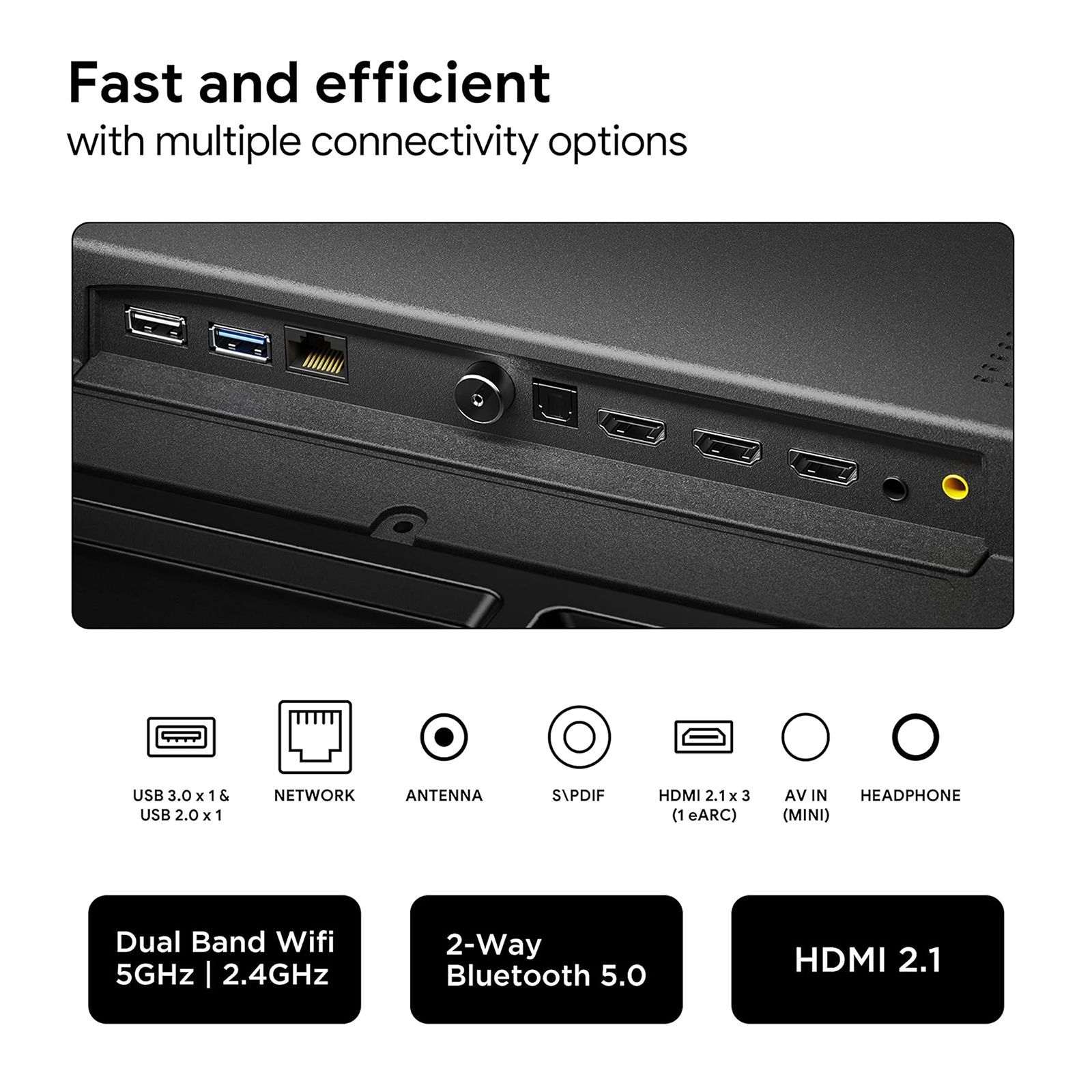 acer Advanced I Series 164 cm (65 inch) 4K Ultra HD LED Google TV with Dolby Vision and Dolby Audio (2023 model) acer Advanced I Series 164 cm (65 inch) 4K Ultra HD LED Google TV with Dolby Vision and Dolby Audio (2023 model)_12