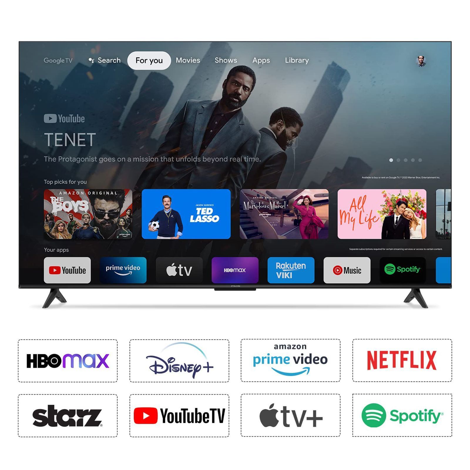 iFFALCON U62 126 cm (50 inch) 4K Ultra HD LED Google TV with Dolby Audio (2022 model)_13