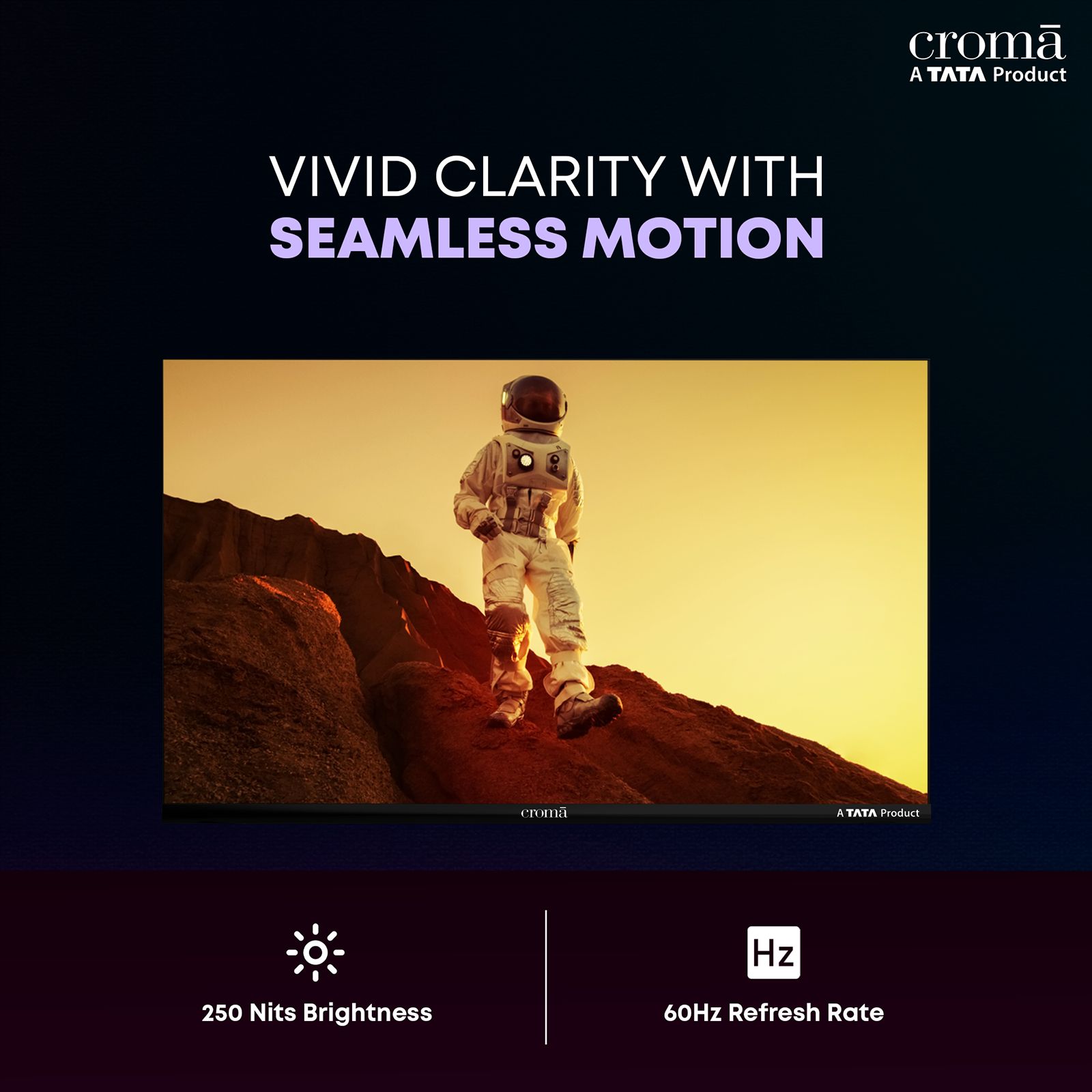 Croma 80 cm (32 inch) HD Ready LED TV with Bezel Less Display_12