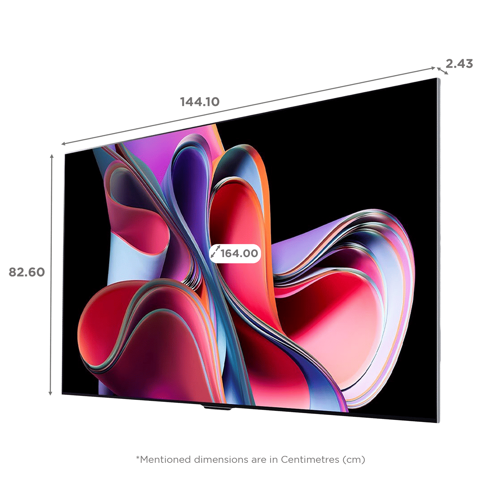 LG G3X 164 cm (65 inch) OLED 4K Ultra HD WebOS TV with 60 Watts Speaker (2023 model)_2