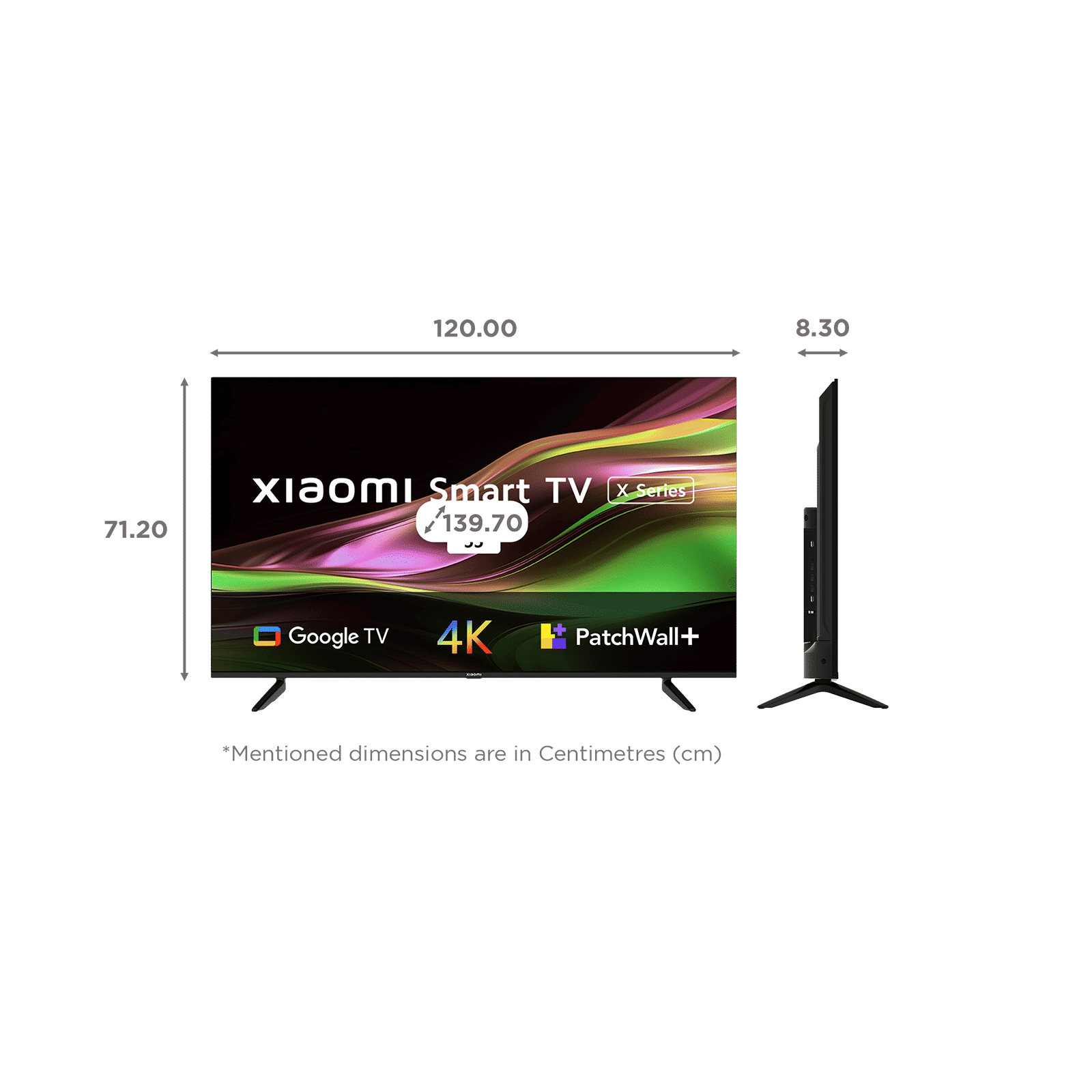 Xiaomi X Series 138 cm (55 inch) 4K Ultra HD LED Google TV with Dolby Vision & Dolby Audio (2023 model) Xiaomi X Series 138 cm (55 inch) 4K Ultra HD LED Google TV with Dolby Vision & Dolby Audio (2023 model)_2