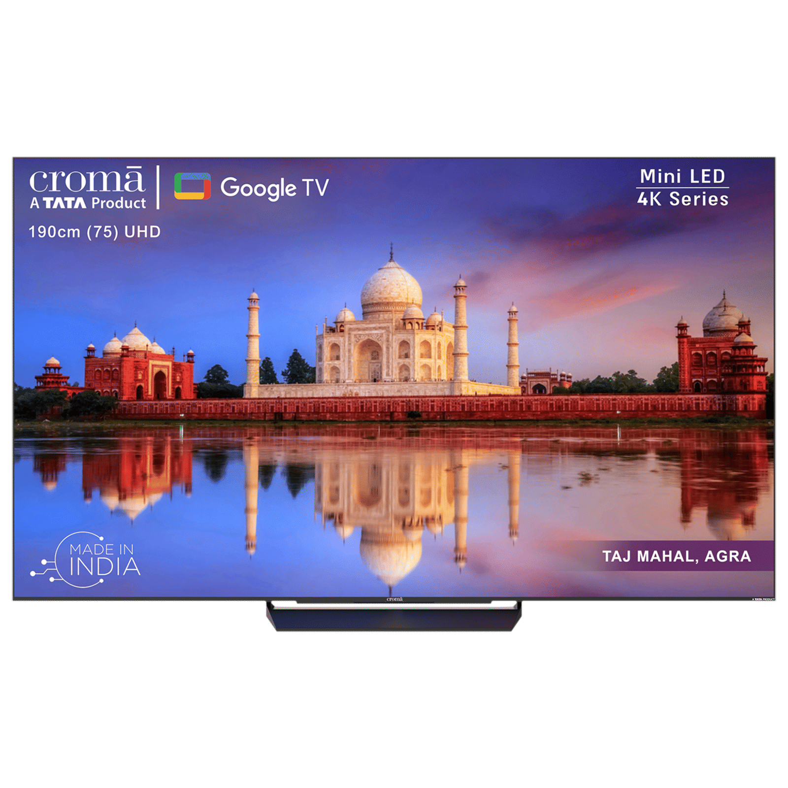 Croma 190 cm (75 inch) 4K Ultra HD Mini LED Google TV with Dolby Vision IQ and Dolby Atmos_1