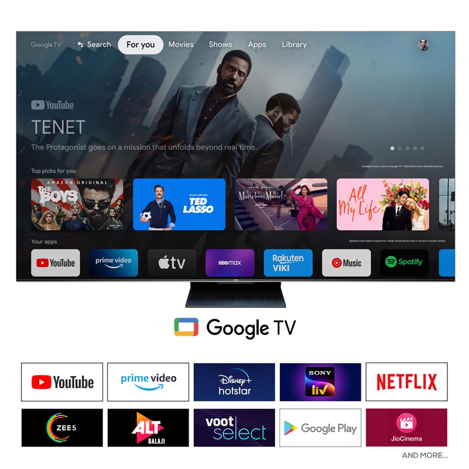 TCL C755 215.9 cm (85 inch) QD Mini LED 4K Ultra HD Smart Google TV with Dolby Vision and Dolby Atmos (2023 model)_15