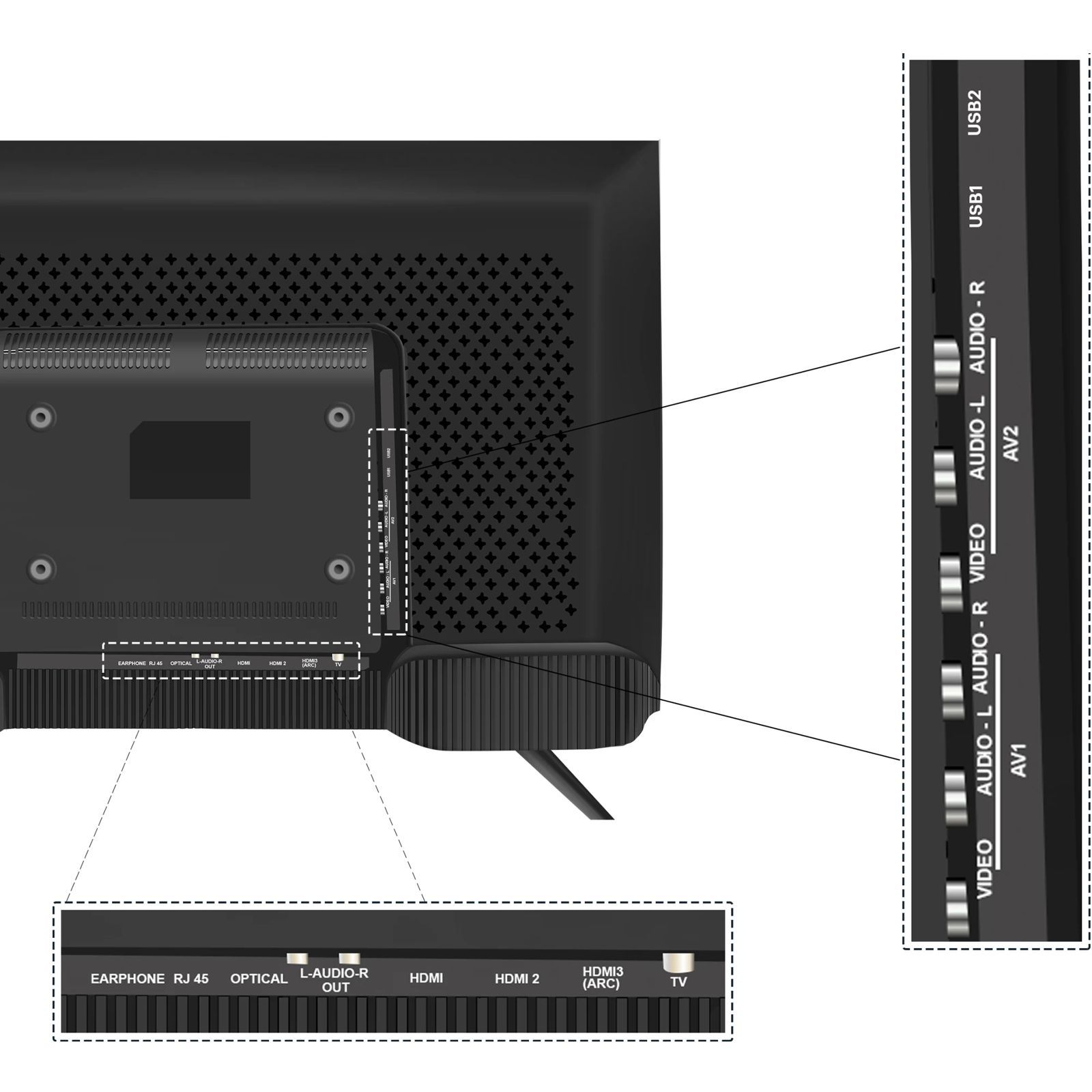 BLAUPUNKT CyberSound G2 Series 100 cm (40 inch) Full HD LED Smart Android TV with Dolby Digital Plus (2023 model) BLAUPUNKT CyberSound G2 Series 100 cm (40 inch) Full HD LED Smart Android TV with Dolby Digital Plus (2023 model)_7