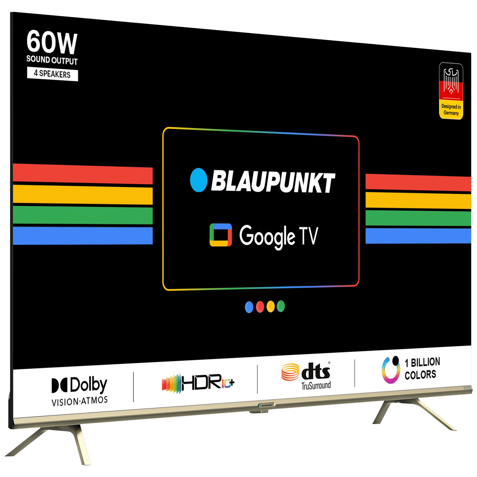 BLAUPUNKT CyberSound G2 164 cm (65 inch) 4K Ultra HD LED Google TV with Dolby Vision and Dolby Atmos (2023 model)_5