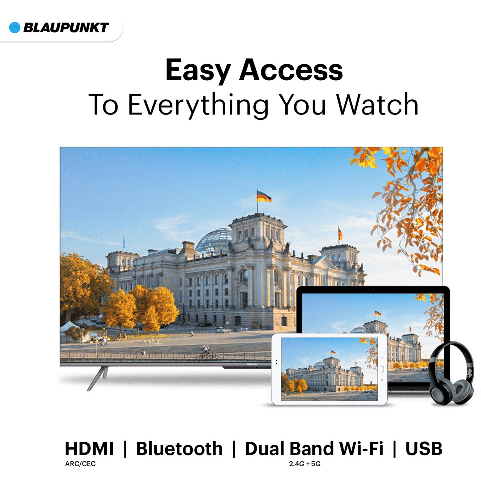 BLAUPUNKT 50QD7010 126 cm (50 inch) QLED 4K Ultra HD Google TV with Dolby Vision and Dolby Atmos (2022 model)_12