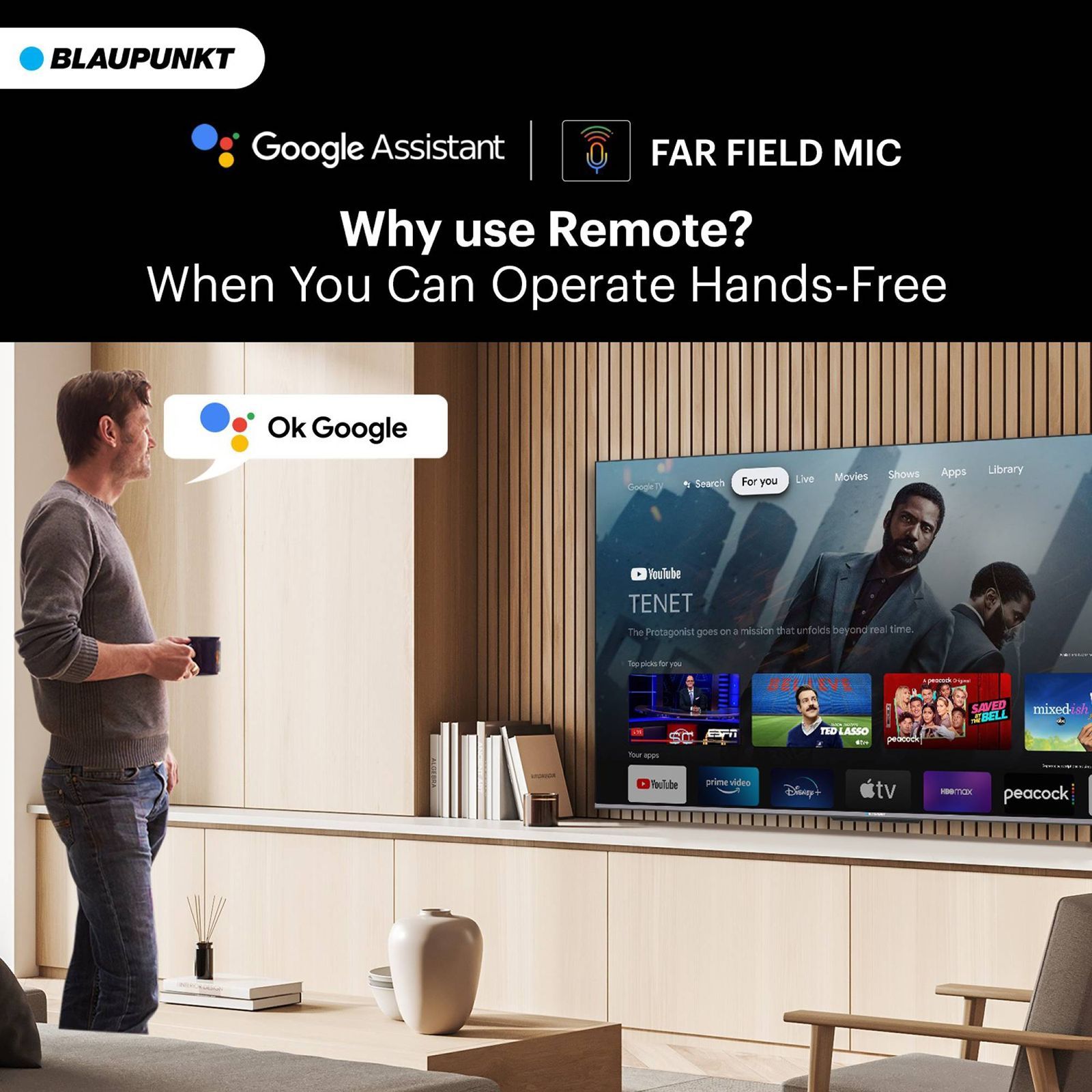 BLAUPUNKT 55QD7020 139 cm (55 inch) QLED 4K Ultra HD Google TV with Quantum Dot Technology (2022 model)_13