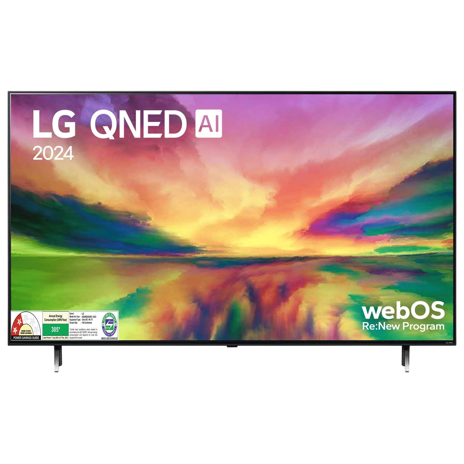 LG QNED83 165.1 cm (65 inch) QNED 4K Ultra HD Smart WebOS TV with AI Picture Pro (2024 model)_1