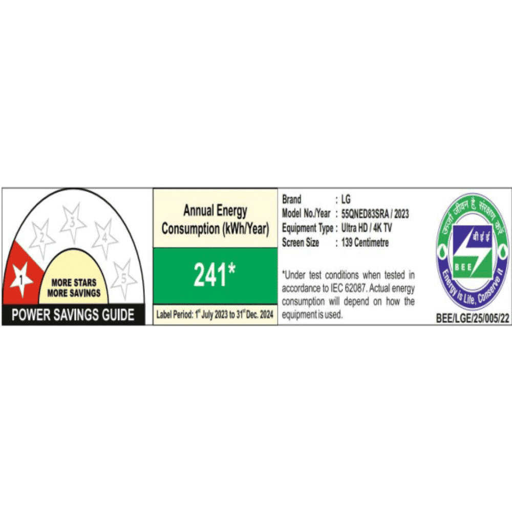 LG QNED83 139.7 cm (55 inch) QNED 4K Ultra HD Smart WebOS TV with AI Picture Pro (2024 model)_4