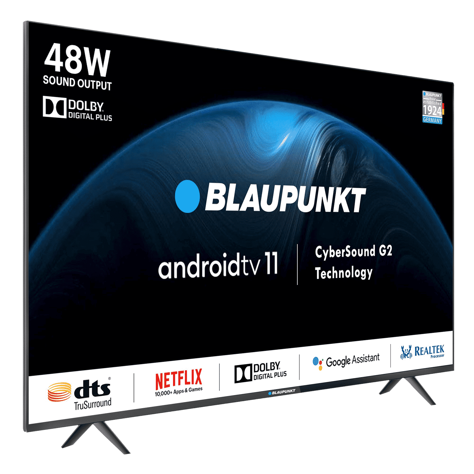 BLAUPUNKT CyberSound G2 Series 109.22 cm (43 inch) Full HD LED Smart Android TV with Built-in Google Assistant (2023 model)_11