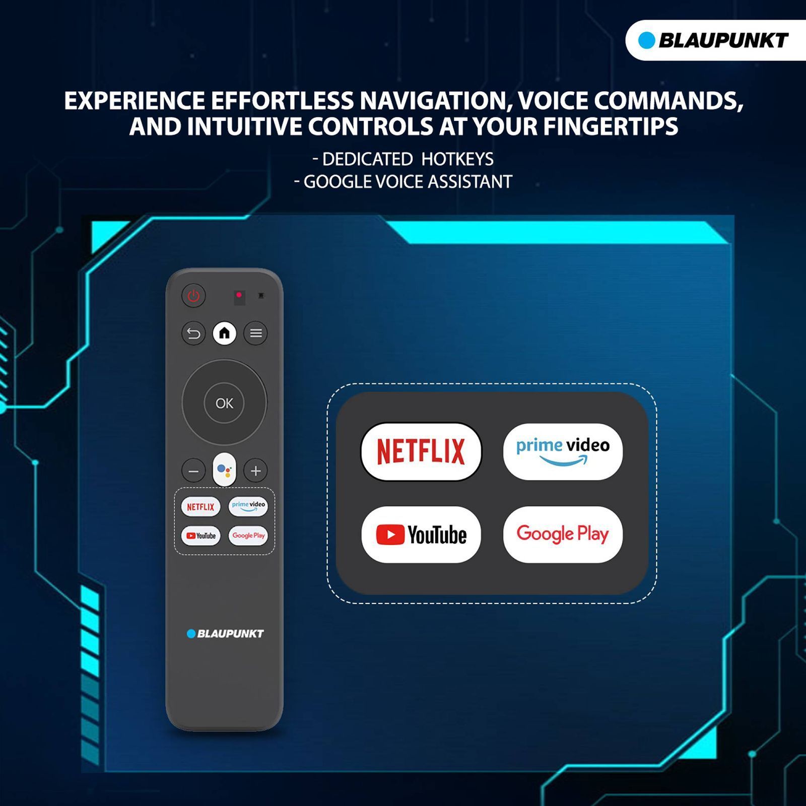 BLAUPUNKT CyberSound G2 Series 109.22 cm (43 inch) Full HD LED Smart Android TV with Built-in Google Assistant (2023 model)_21