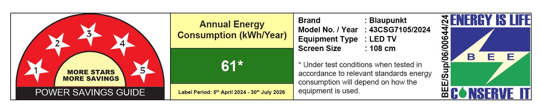 BLAUPUNKT CyberSound G2 Series 109.22 cm (43 inch) Full HD LED Smart Android TV with Built-in Google Assistant (2023 model)_4