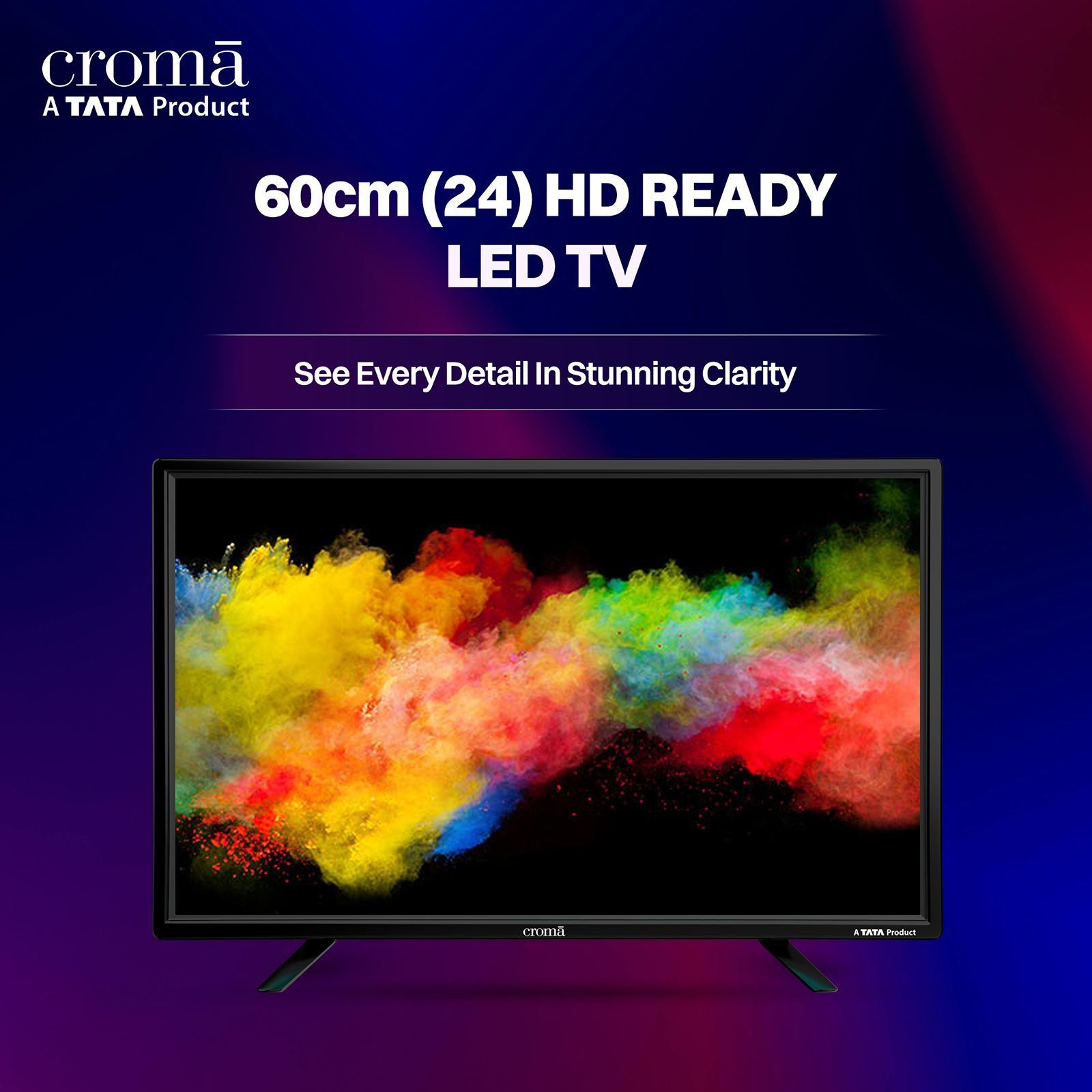 Croma 60 cm (24 inch) HD Ready LED TV with A Plus Grade Panel_6
