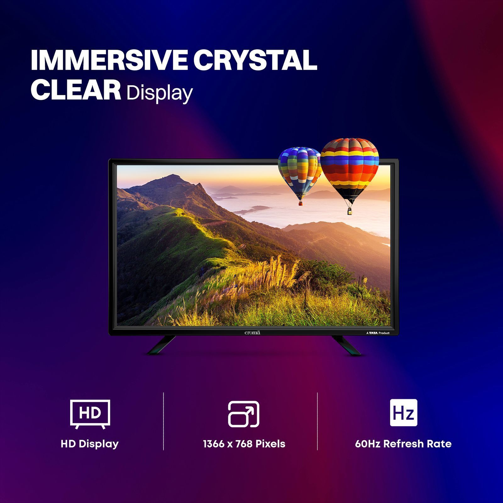 Croma 60 cm (24 inch) HD Ready LED TV with A Plus Grade Panel_7