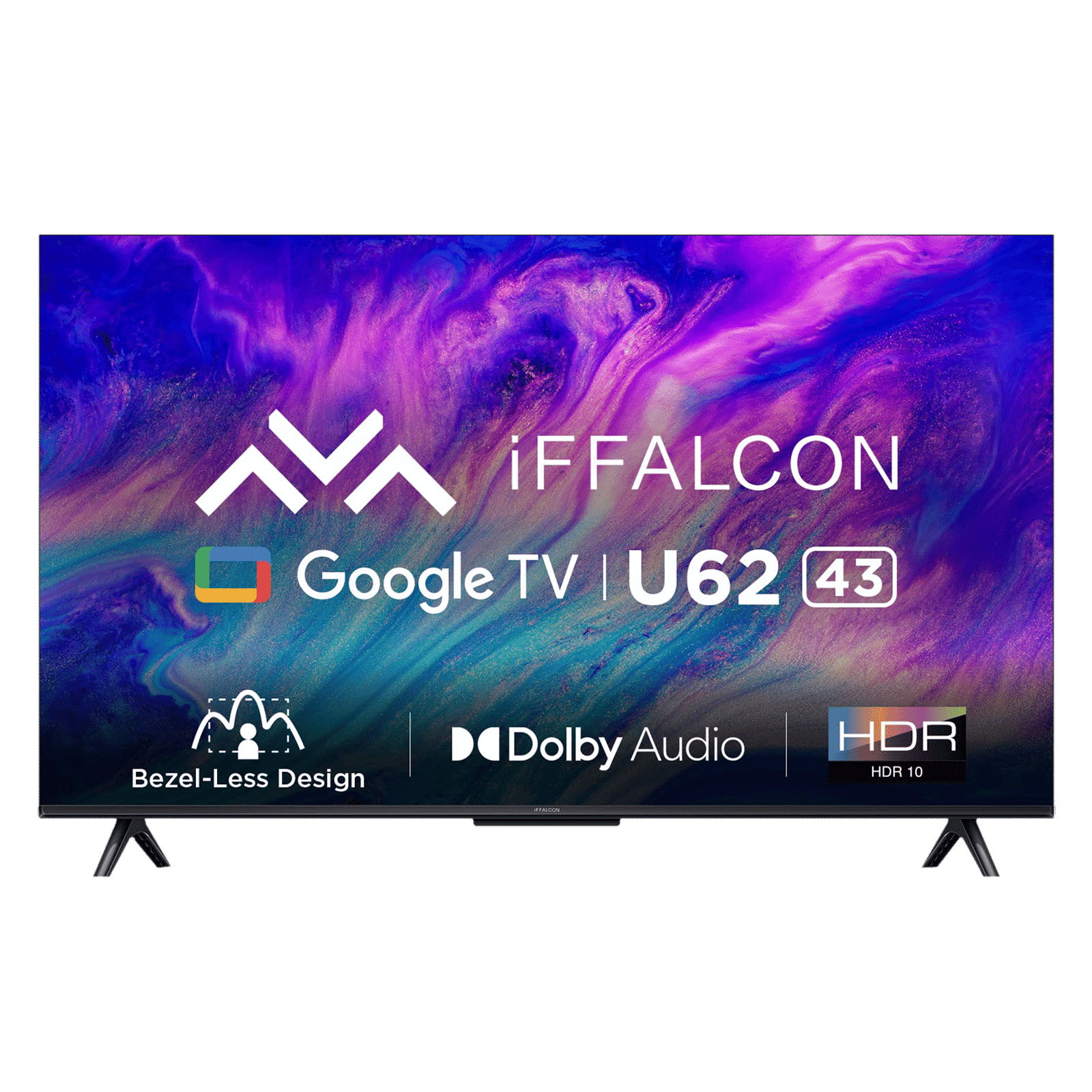 iFFALCON U62 109.22 cm (43 inch) 4K Ultra HD LED Smart Google TV with Built-in Google Assistant (2022 model)_1
