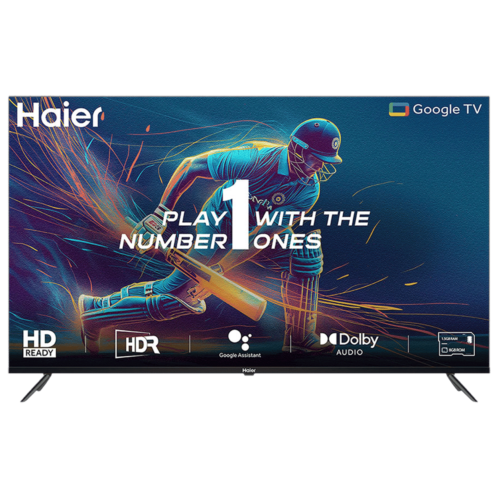 Haier K82 81.28 cm (32 inch) HD Ready LED Smart Smart Google TV with Dolby Audio (2024 model)_1